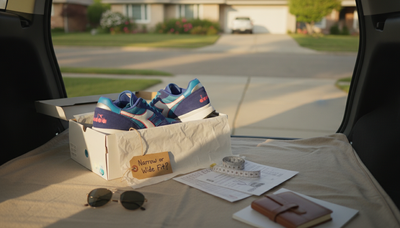 Diadora Women’s Leather Sneakers: Narrow or Wide Fit?