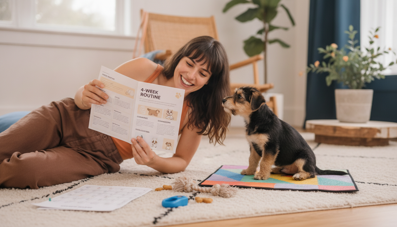 4-Week Puppy Training Routine (Printable Starter Guide)